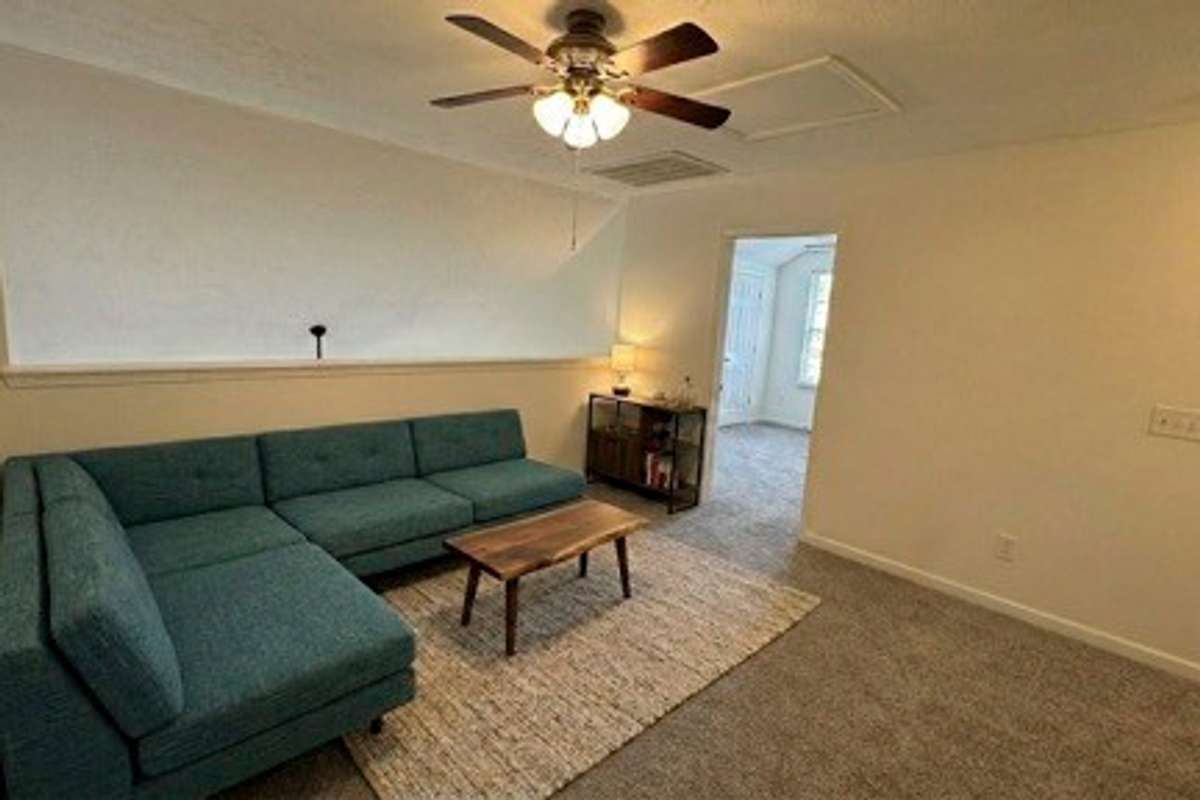 Virtually staged Recreation area
