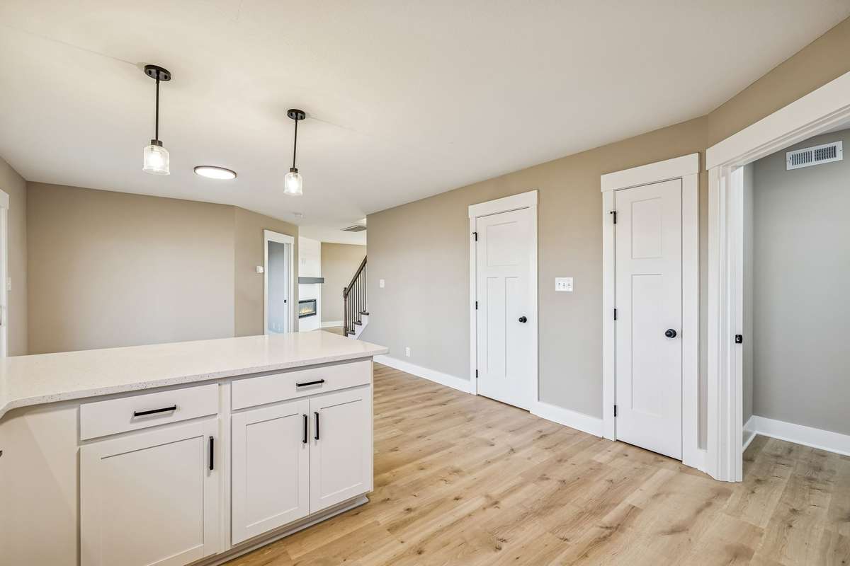 Sample pictures from a previous build showing the Olivia Floor Plan. Materials and colors are subject to change without notice.