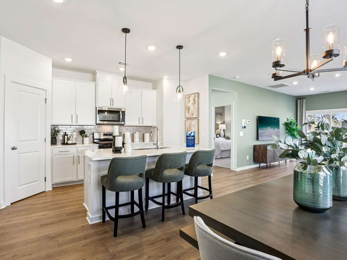 Photo is not of the actual home, but is an inspirational photo of builder’s model home and may depict options, furnishings, and/or decorator features that are not included