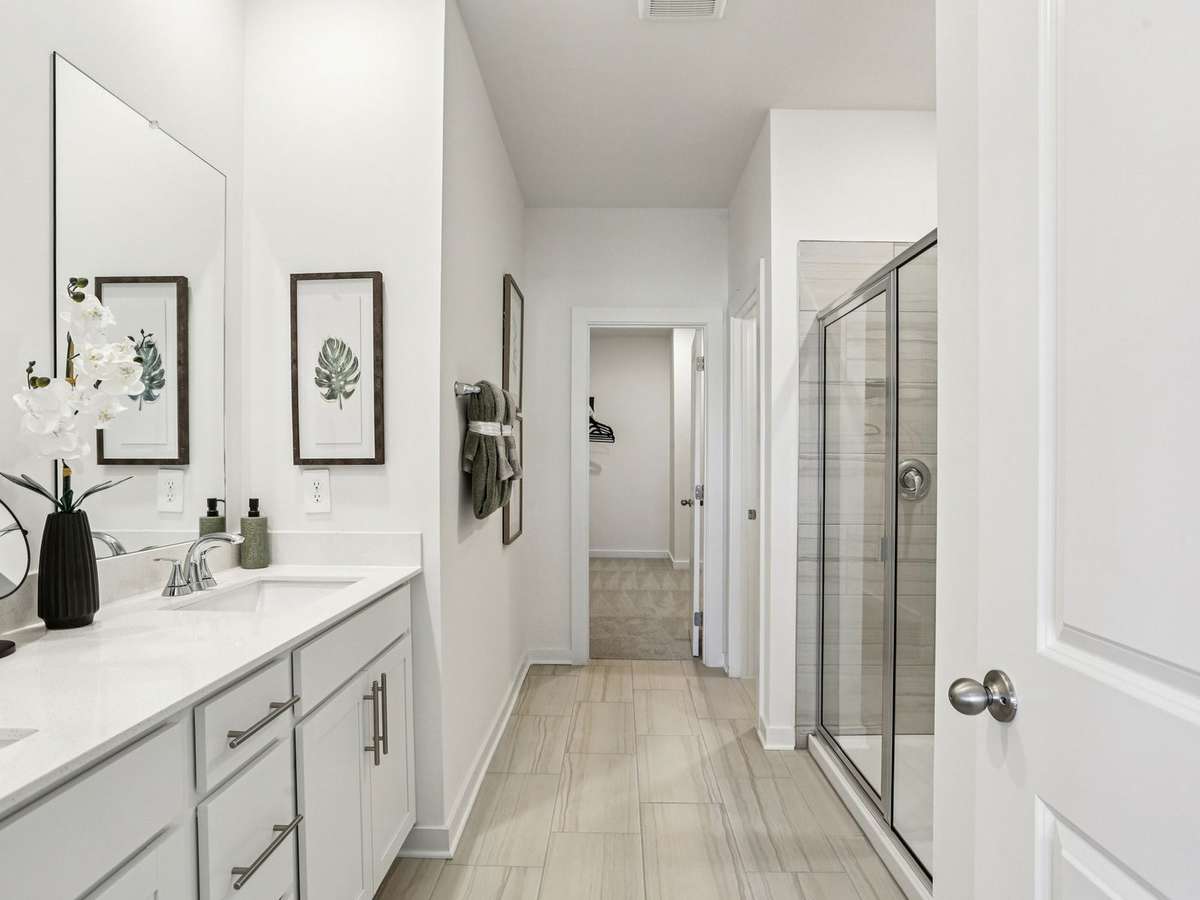 Photo is not of the actual home, but is an inspirational photo of builder’s model home and may depict options, furnishings, and/or decorator features that are not included