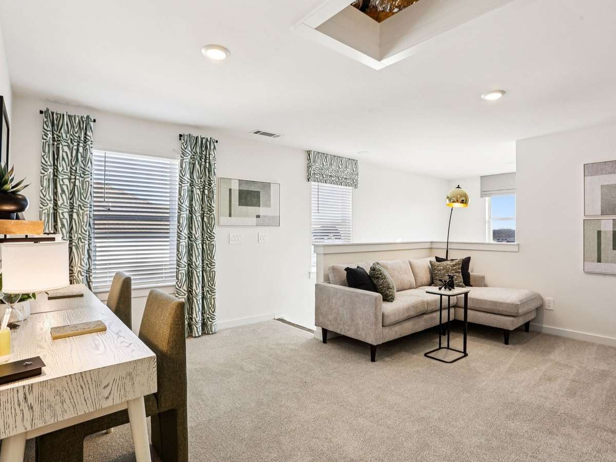 Photo is not of the actual home, but is an inspirational photo of builder’s model home and may depict options, furnishings, and/or decorator features that are not included
