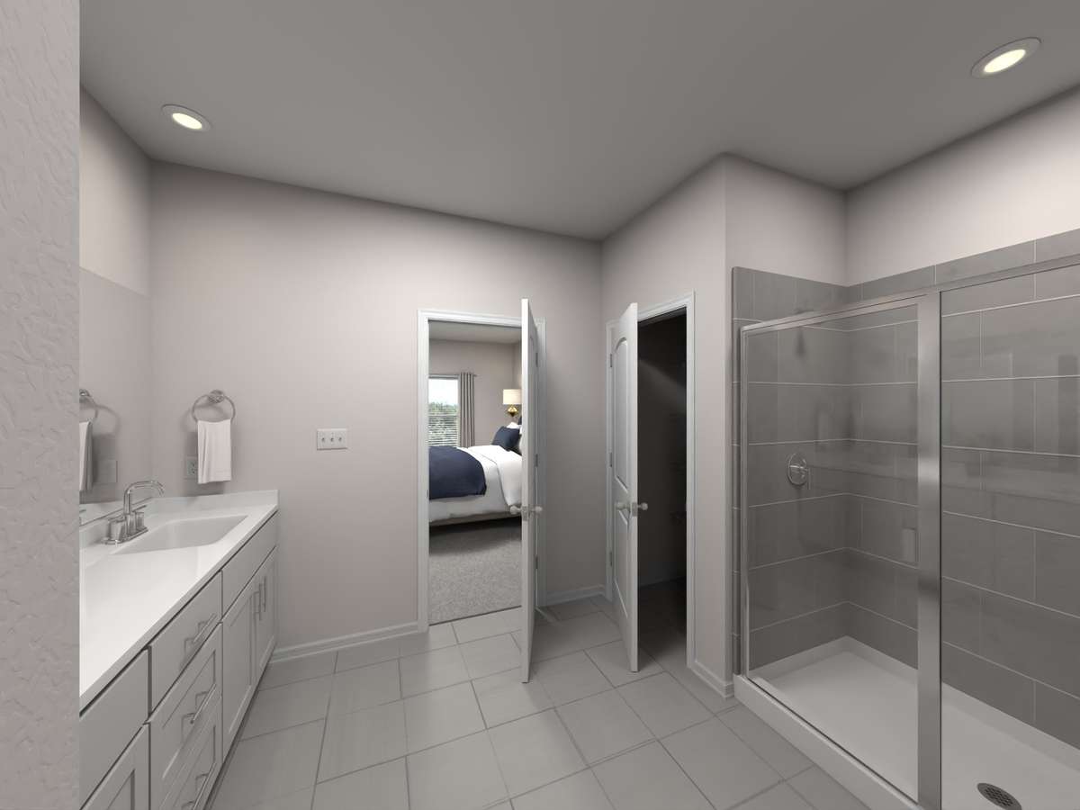 Photo is not of the actual home, but is an inspirational photo of builder’s model home and may depict options, furnishings, and/or decorator features that are not included