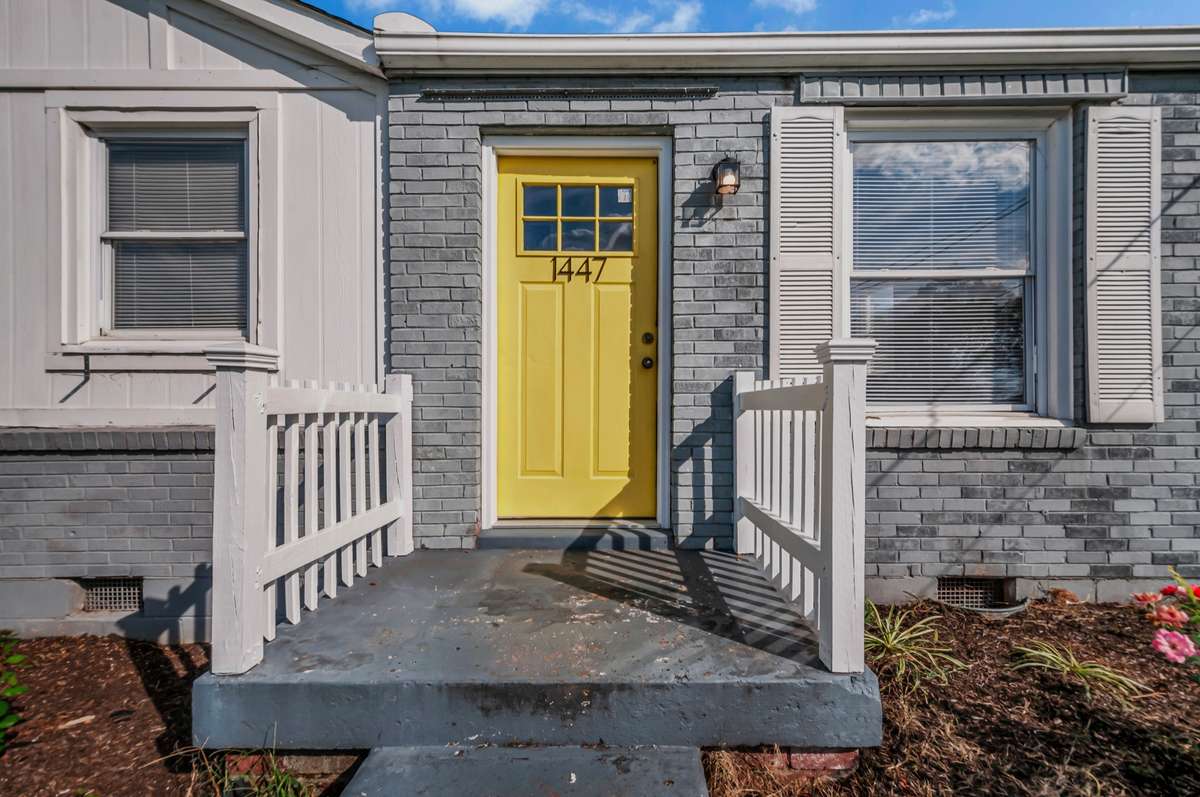 Updated exterior paint give this home standout charm and a welcoming character.