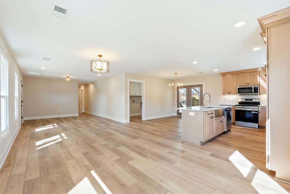 Open-concept on the main level perfect for family time or entertaining! 510 Iris Avenue, Murfreesboro, TN 37128