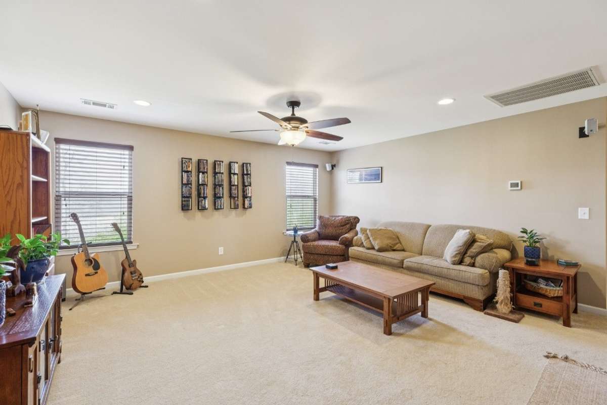 Large bonus room upstairs