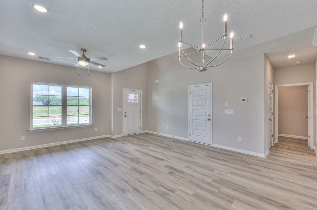 Open Living Room/ Dining