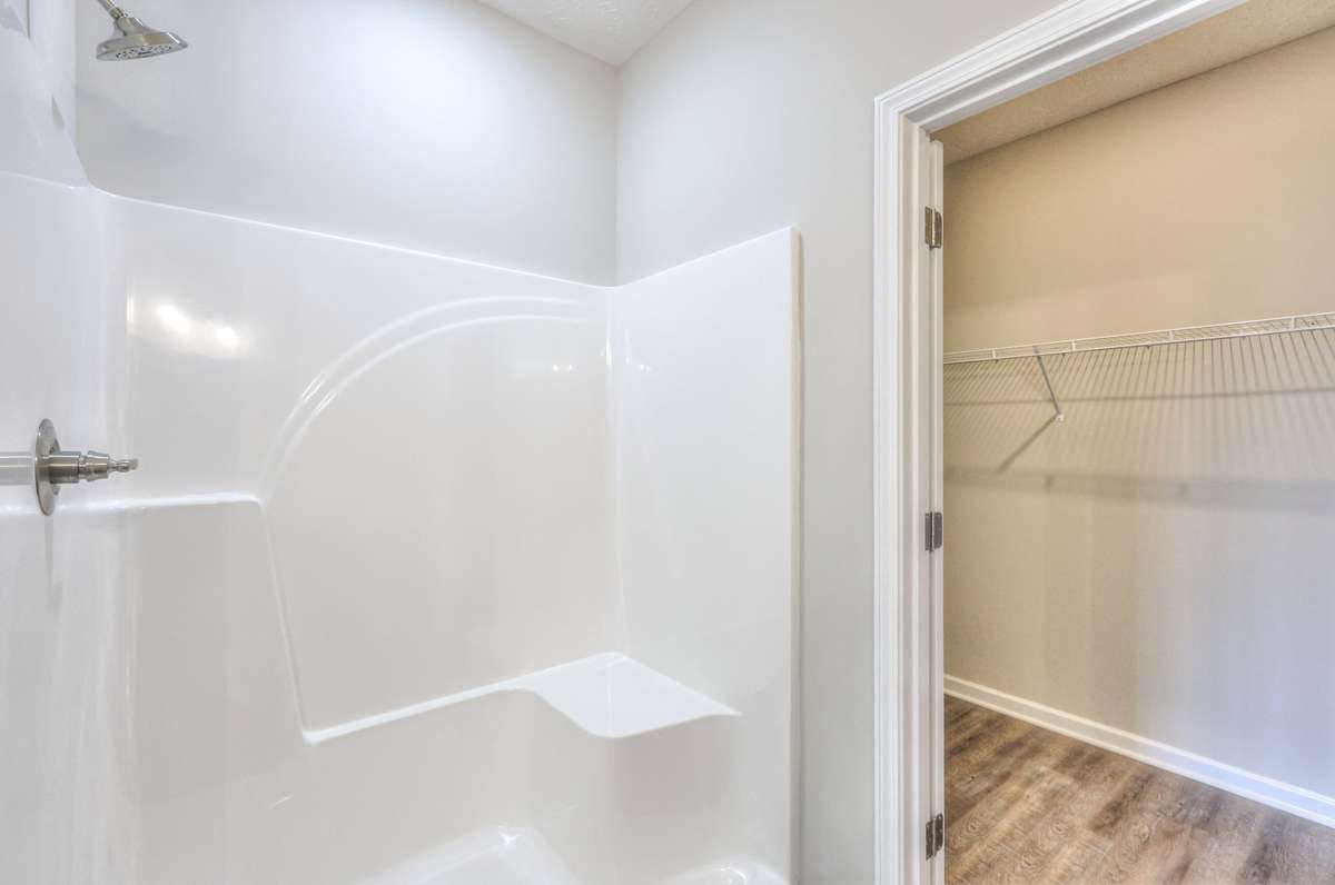 Primary Shower & Closet