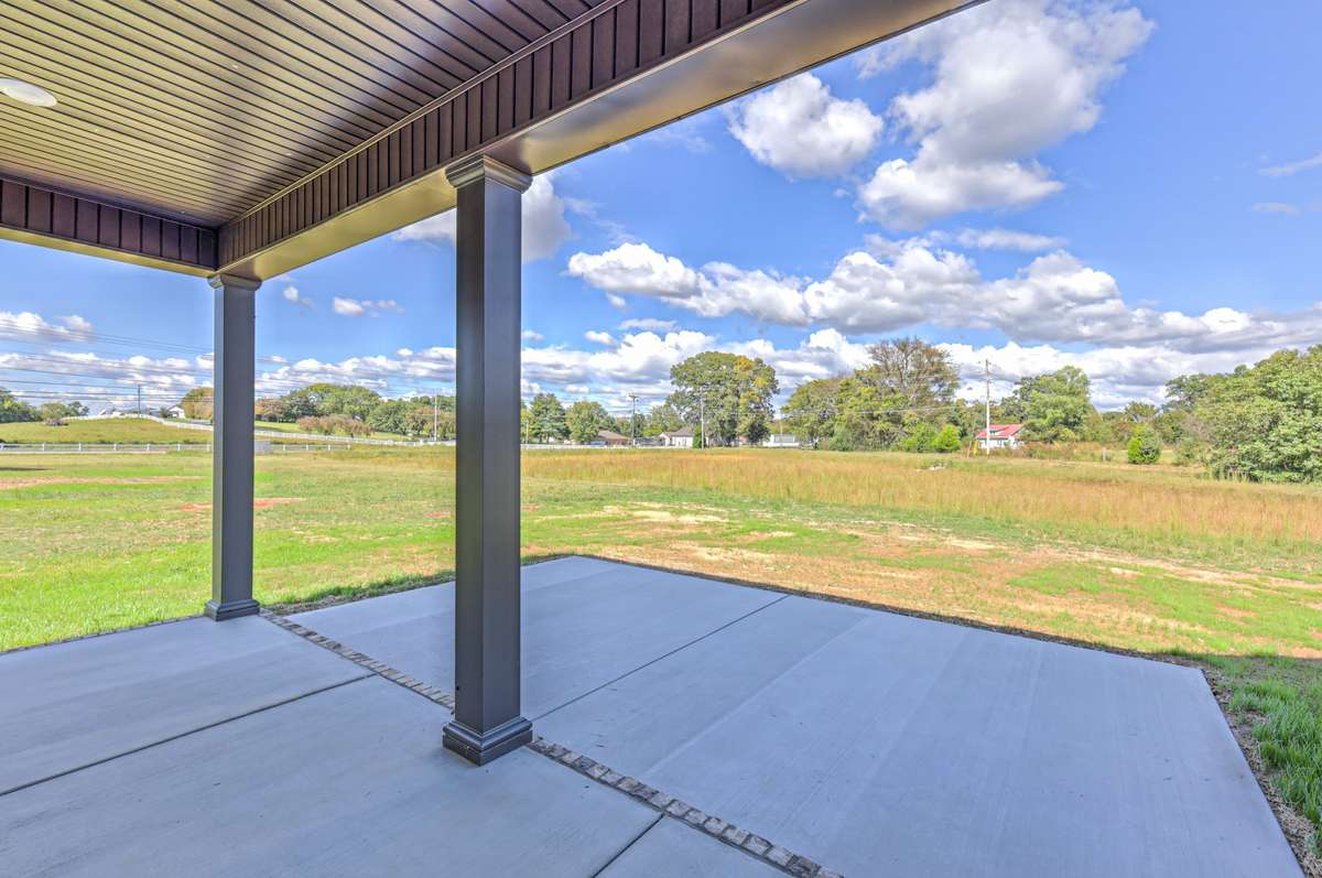 Covered & Open Back Patio