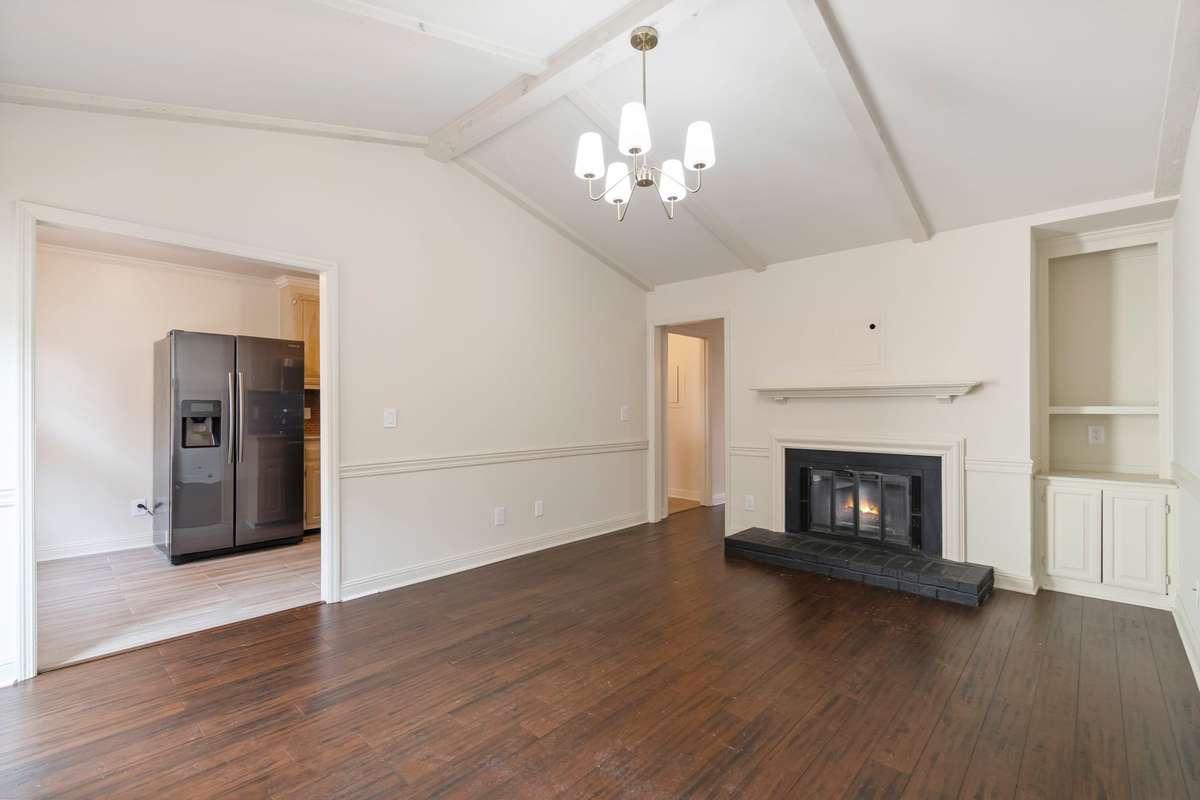Family Room with view to kitchen