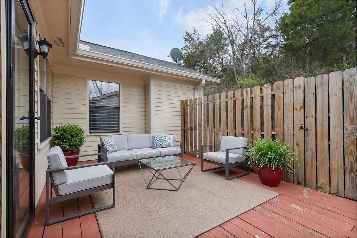 this outdoor area has been virtually staged