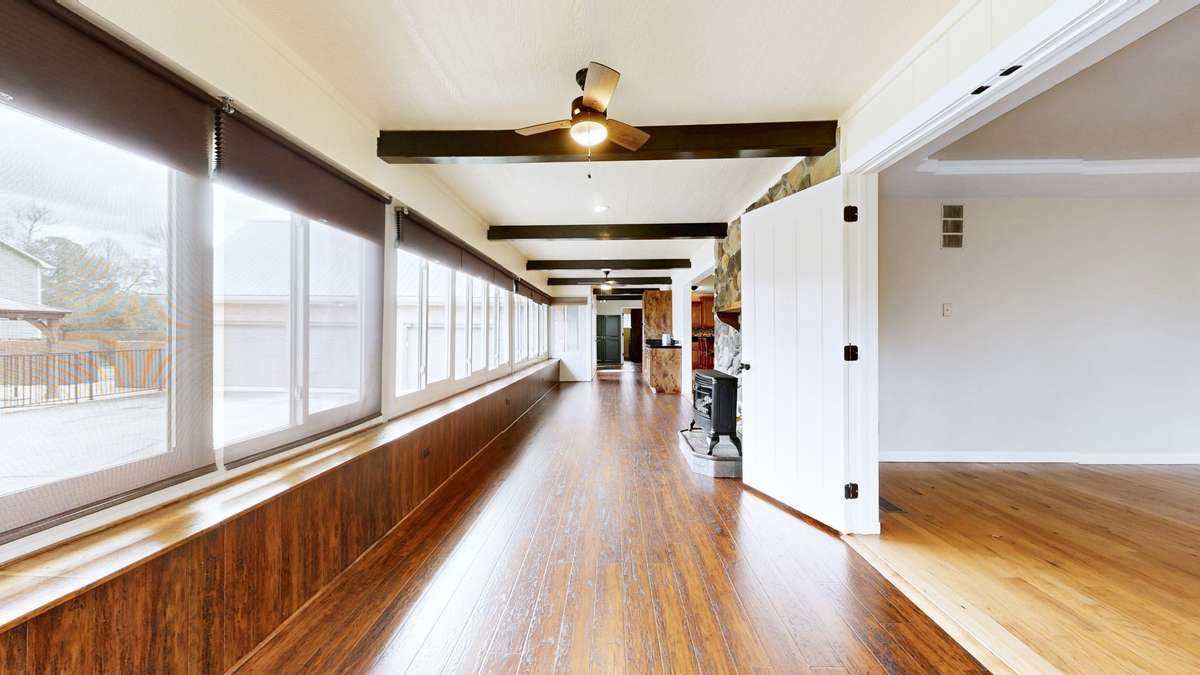Sunroom from Primary Bedroom Side