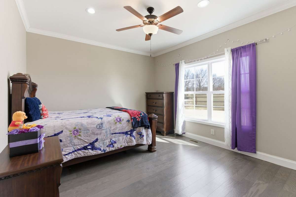 Fourth bedroom with a closet