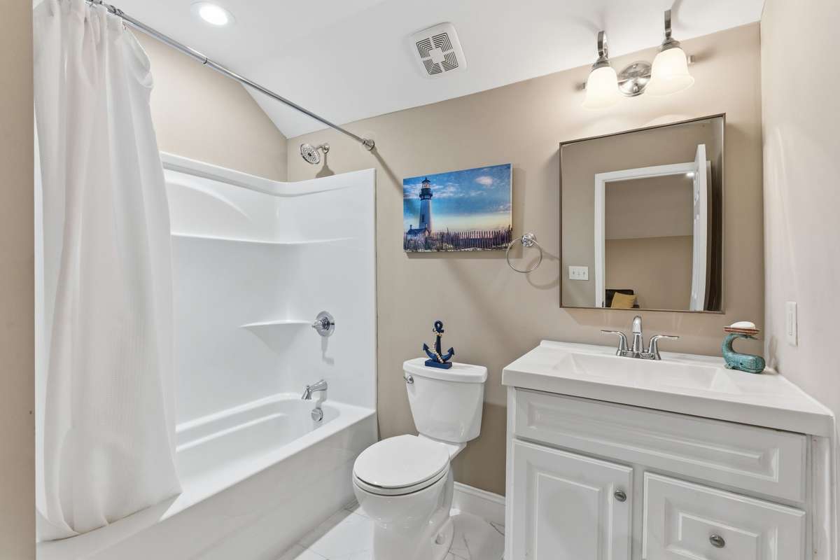 Third full bathroom - upstairs