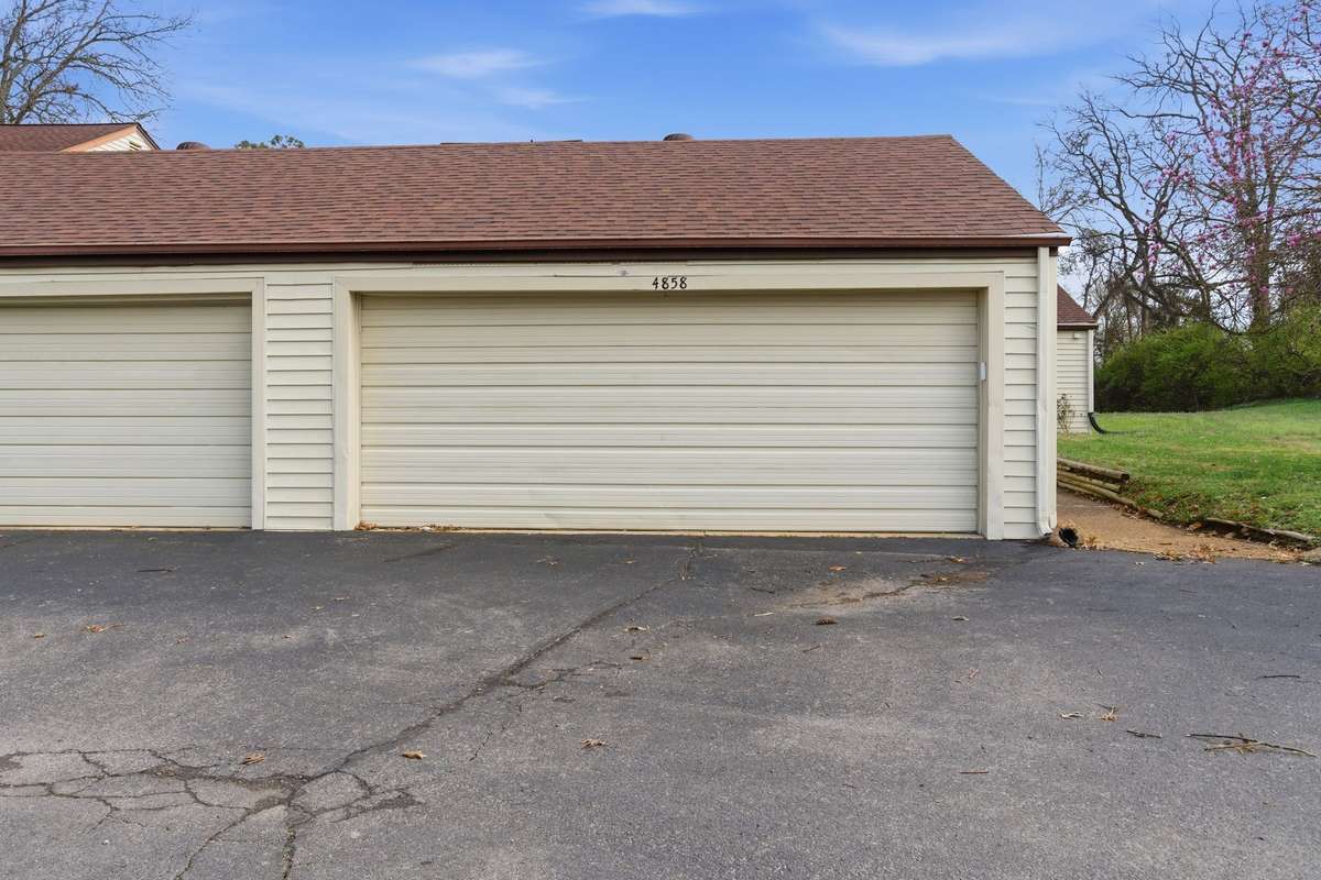 Two car garage