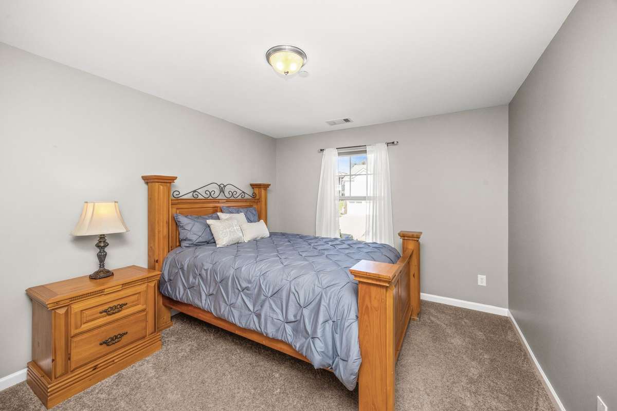 Bedroom two on the second level