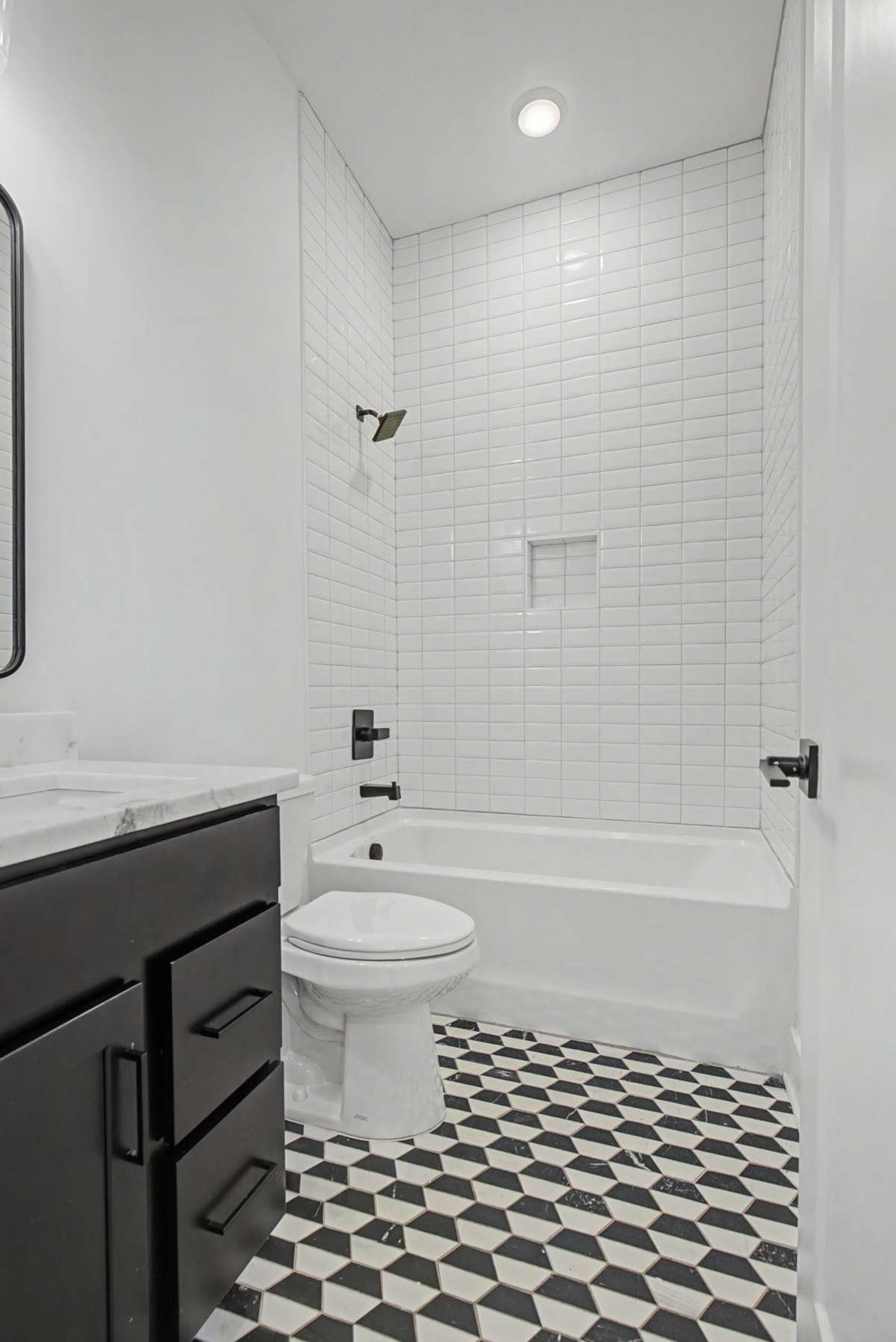 First floor full bath