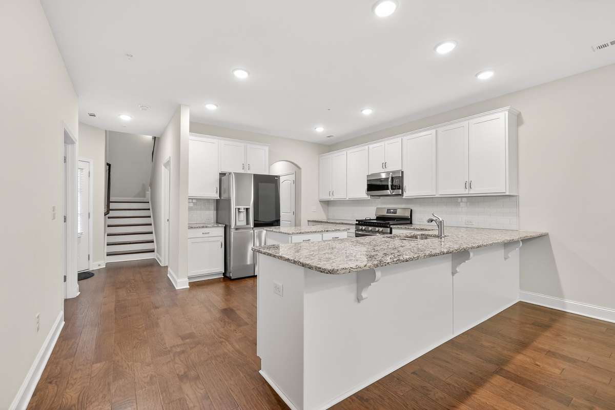 Island in kitchen
