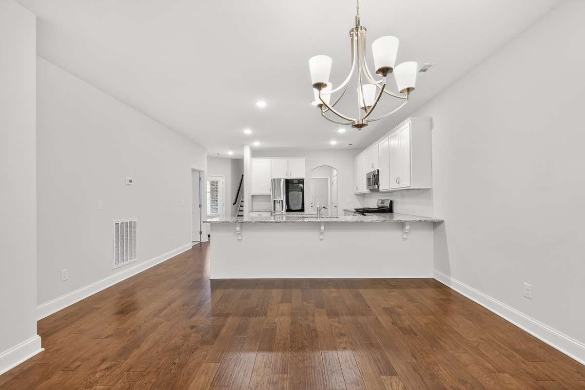 large kitchen for entertaining