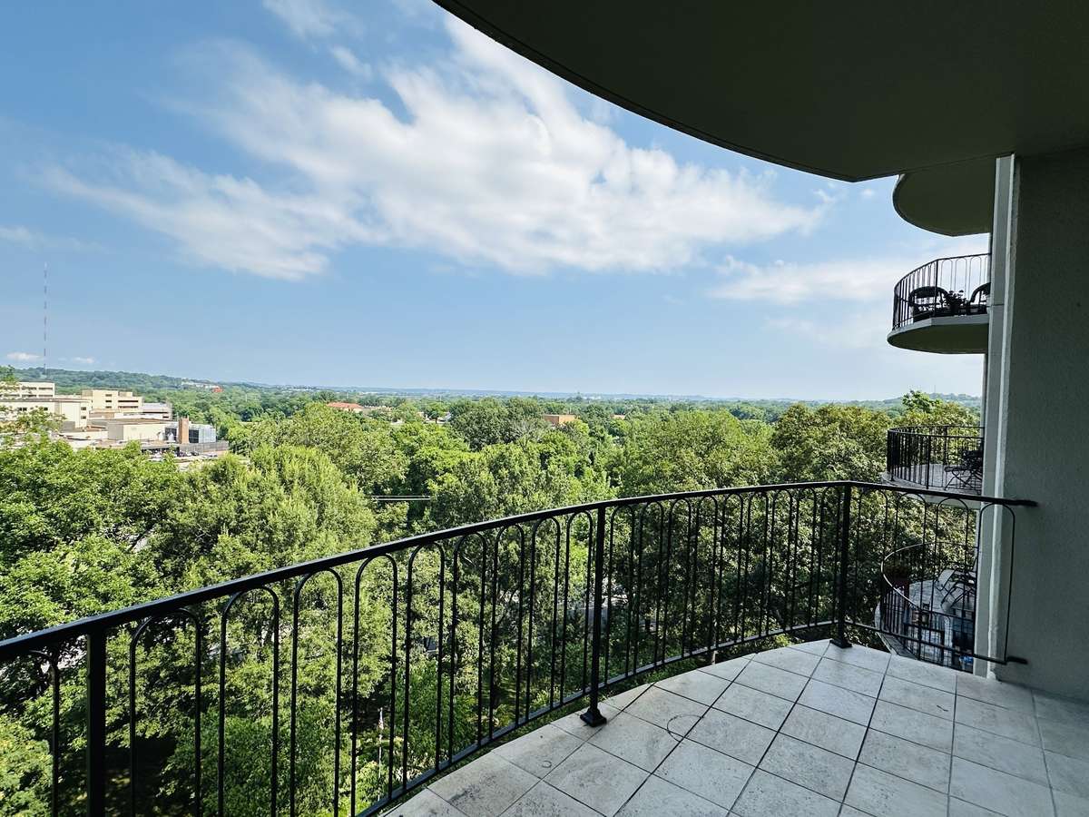 The view from the oversized deck.