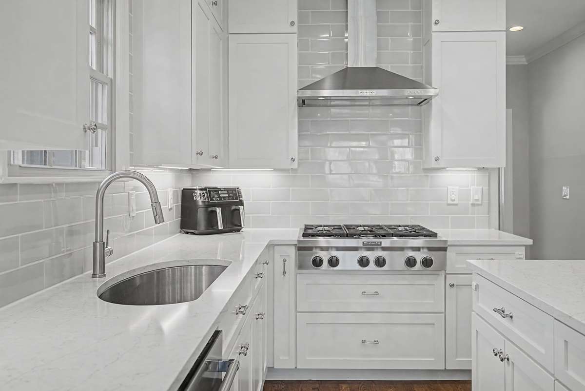 New Kitchen Aid dishwasher.