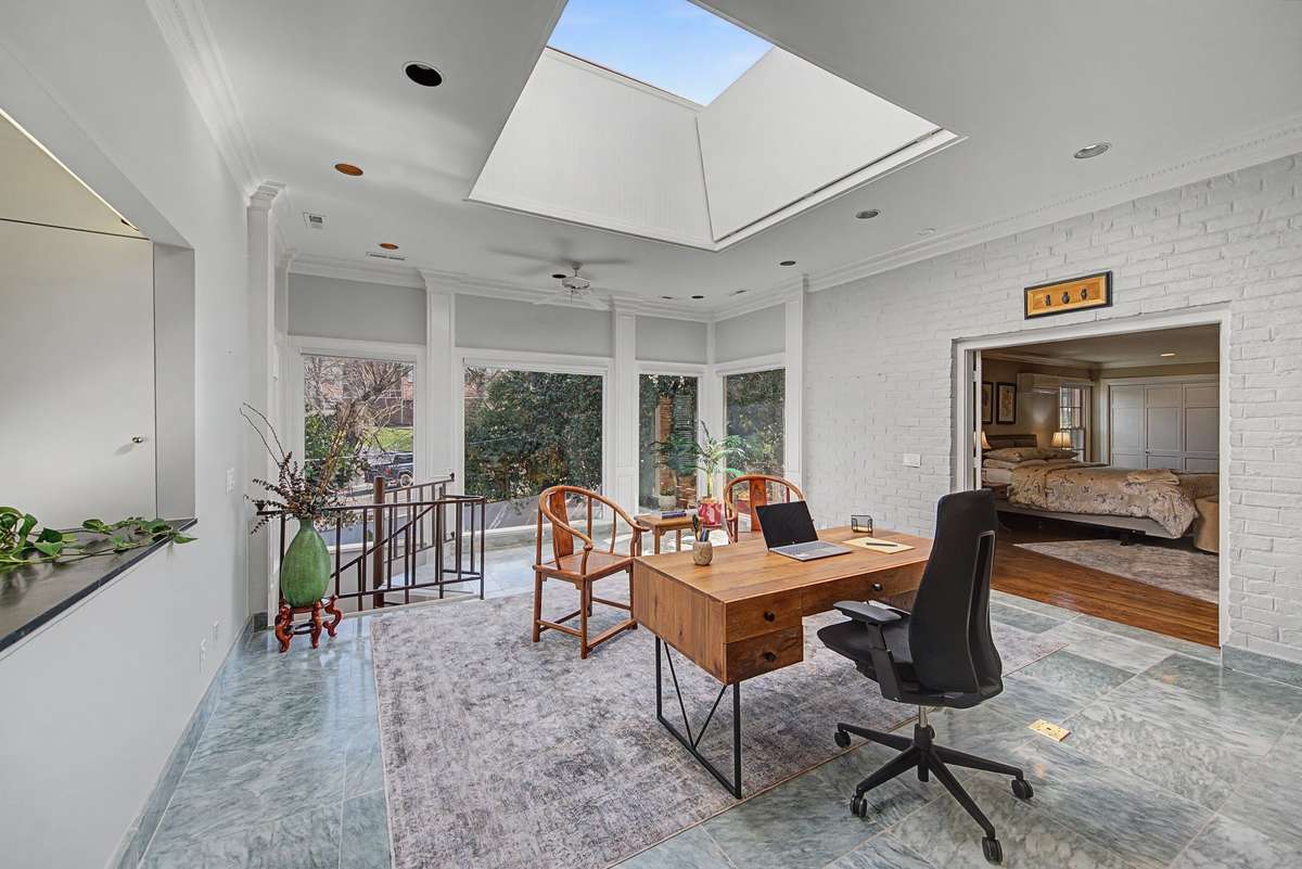 8 x 8 remote controlled skylight.
