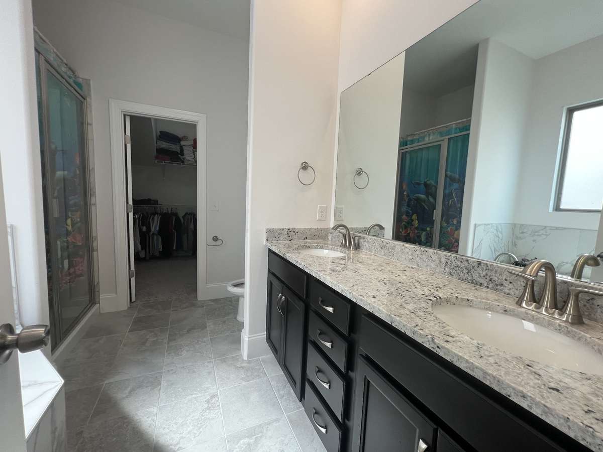 Master bathroom