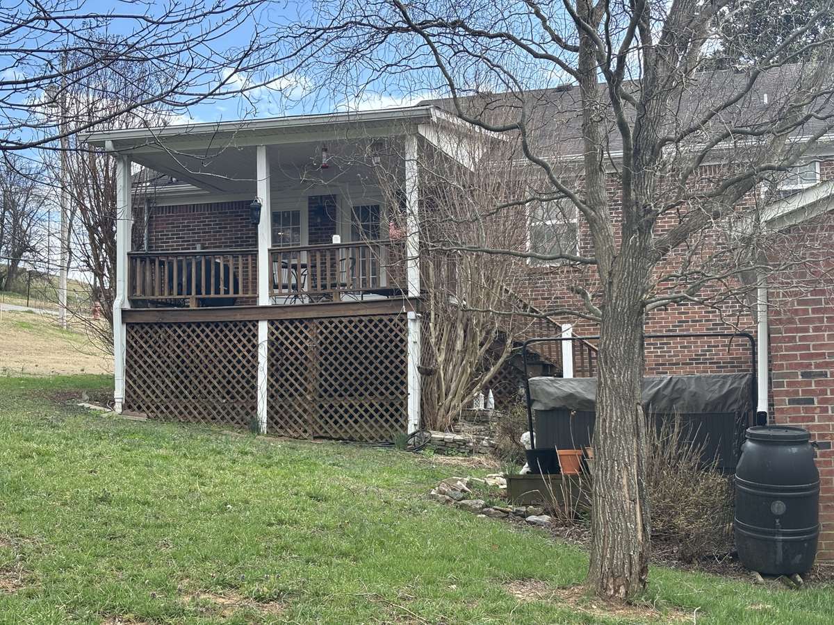 Deck on Back of Home