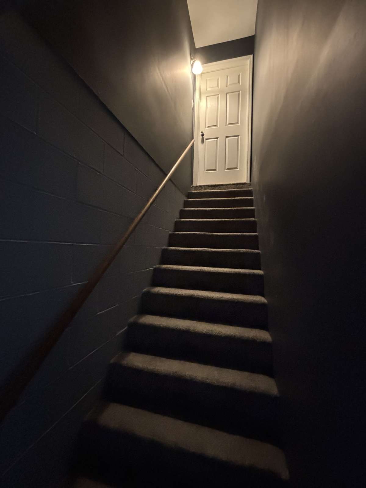 Stairs from Basement to Main House