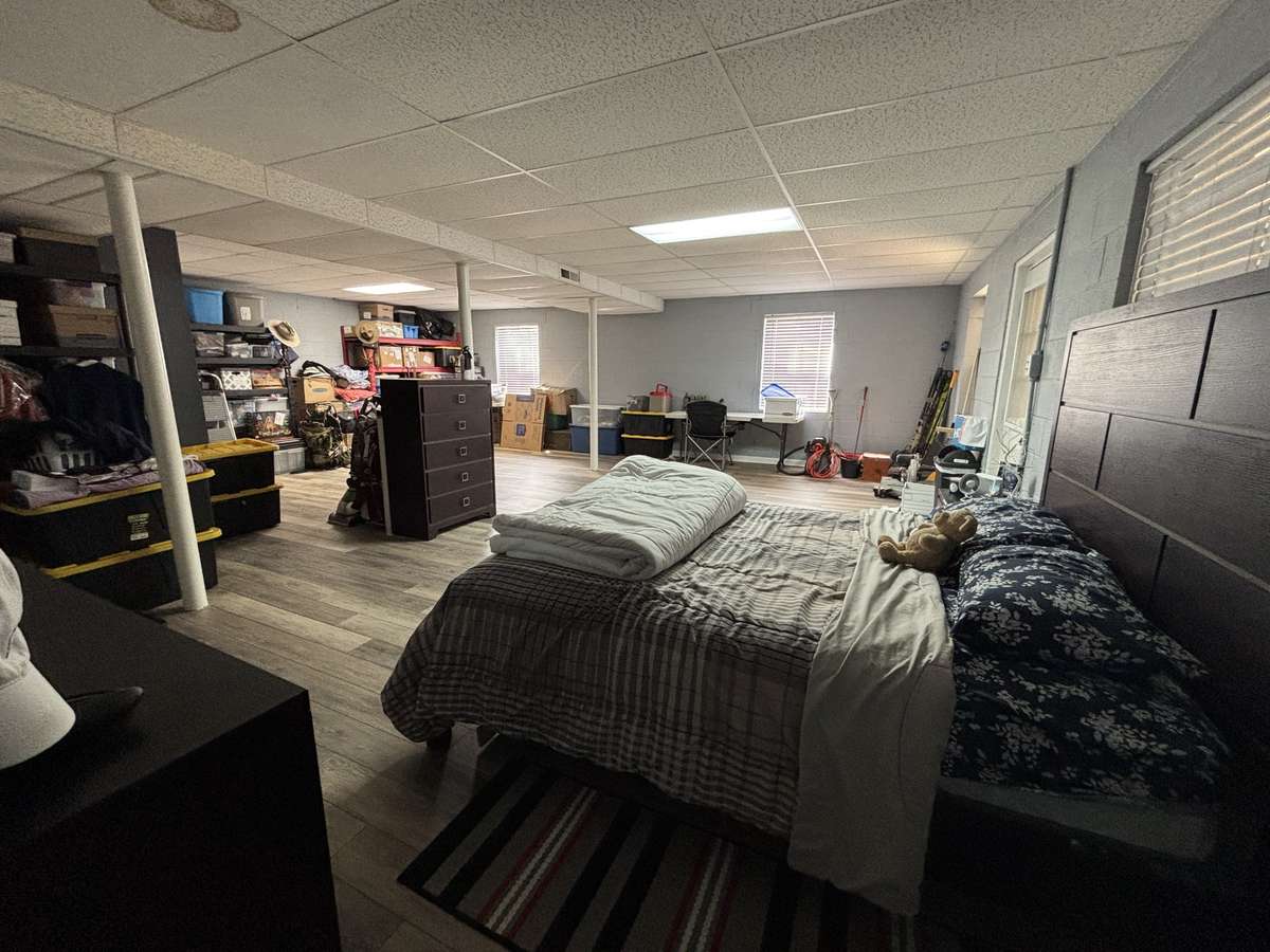 Large Finished Basement has Full Bath