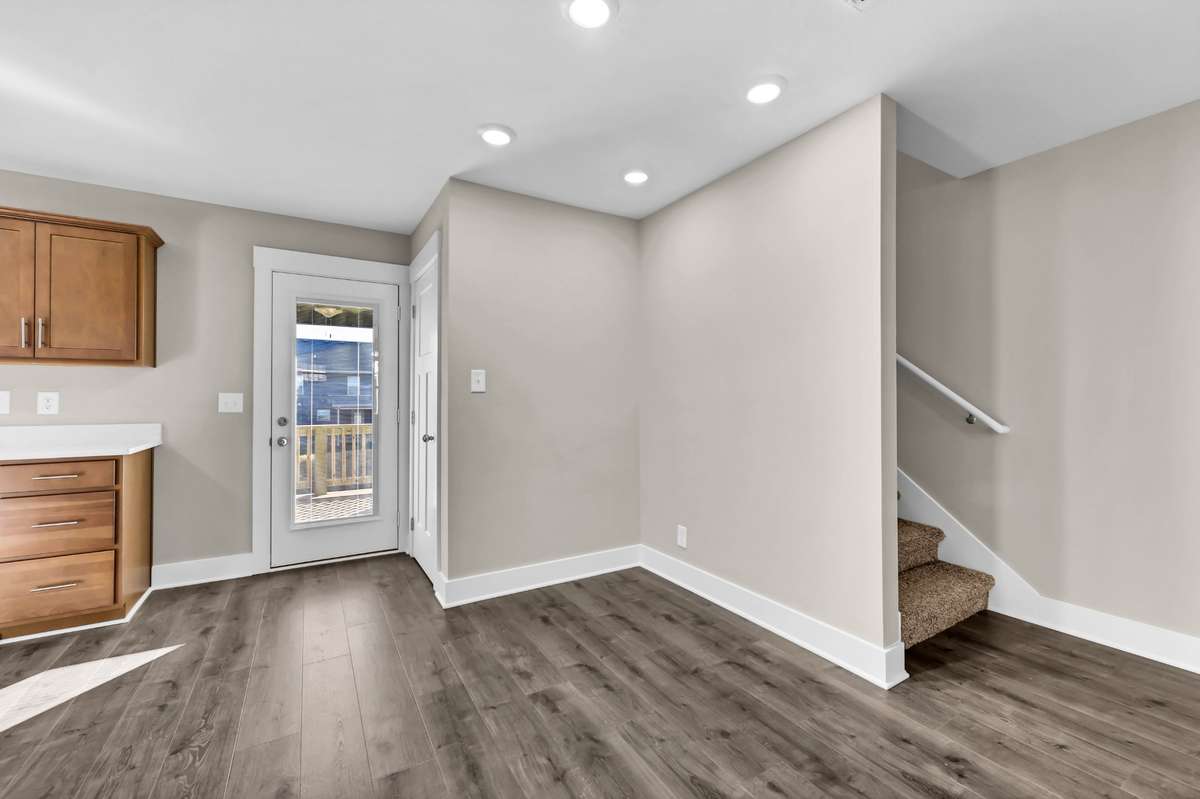 Example photo of a recently completed Baker floor plan. Colors, selections, and finishes may vary based on availability.