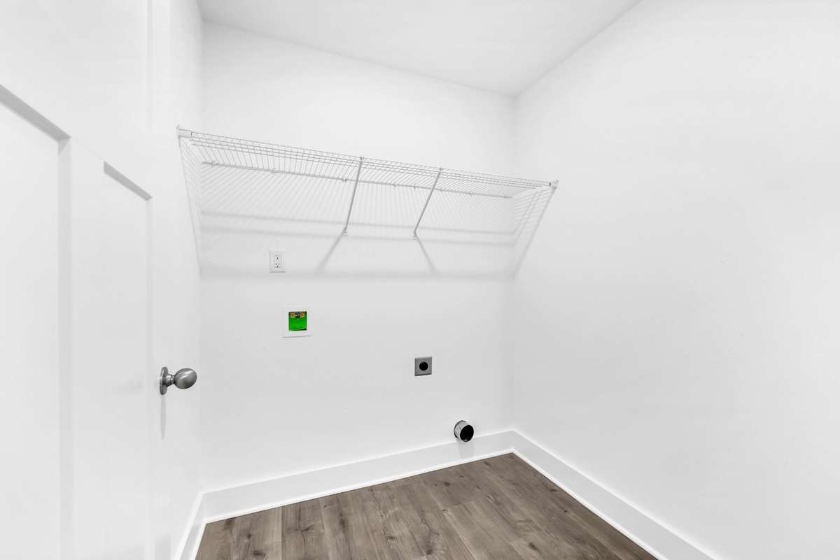 Example photo of a recently completed Baker floor plan. Colors, selections, and finishes may vary based on availability.