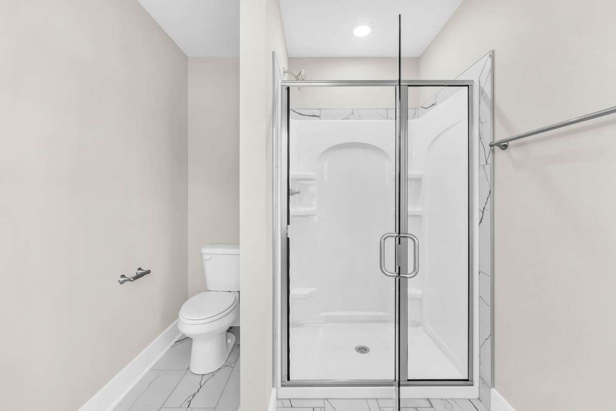 Example photo of a recently completed Baker floor plan. Colors, selections, and finishes may vary based on availability.