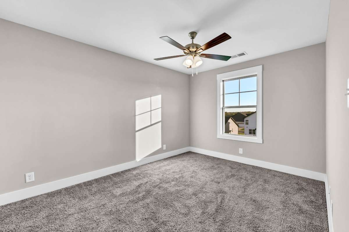 Example photo of a recently completed Baker floor plan. Colors, selections, and finishes may vary based on availability.