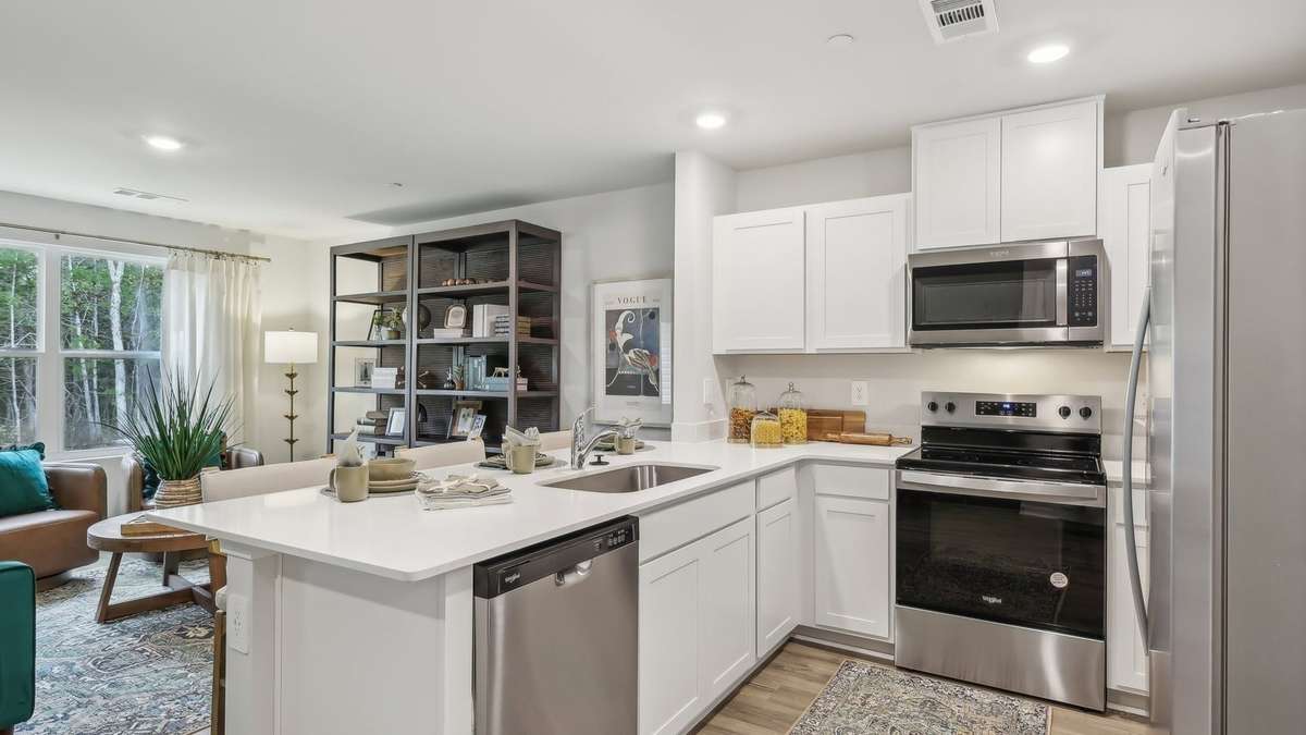 Photos of a model home, features and finishes may vary.