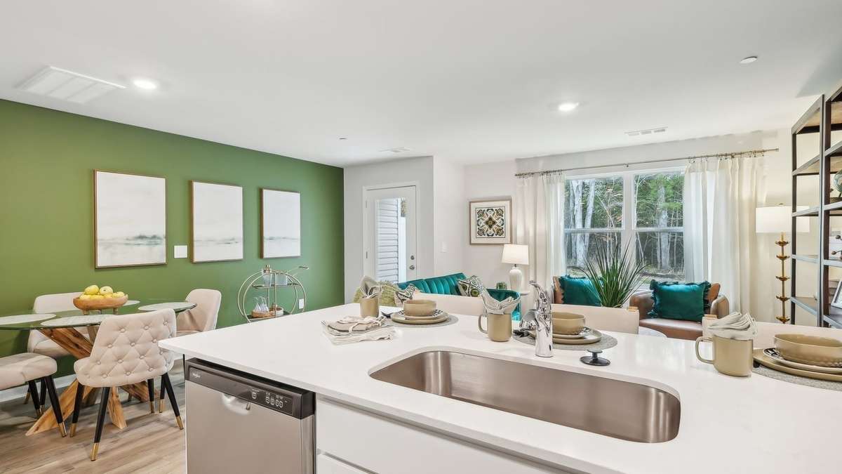 Photos of a model home, features and finishes may vary.
