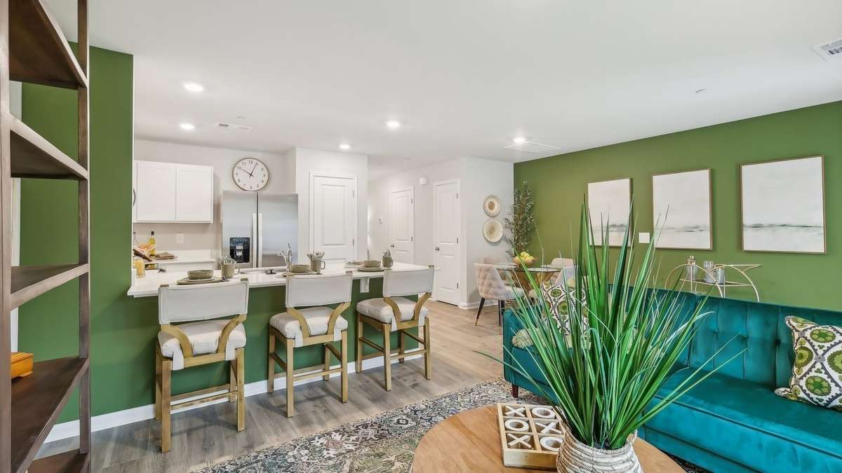 Photos of a model home, features and finishes may vary.