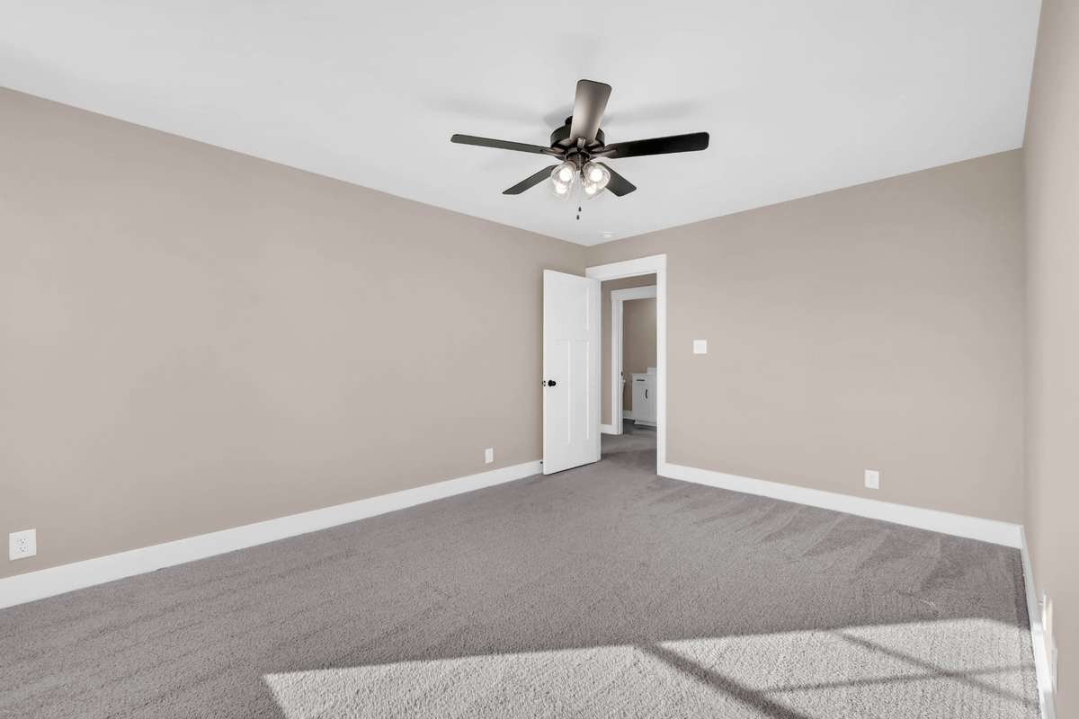 Example photo of a recently completed Brittany floor plan. Colors, selections, and finishes may vary based on availability