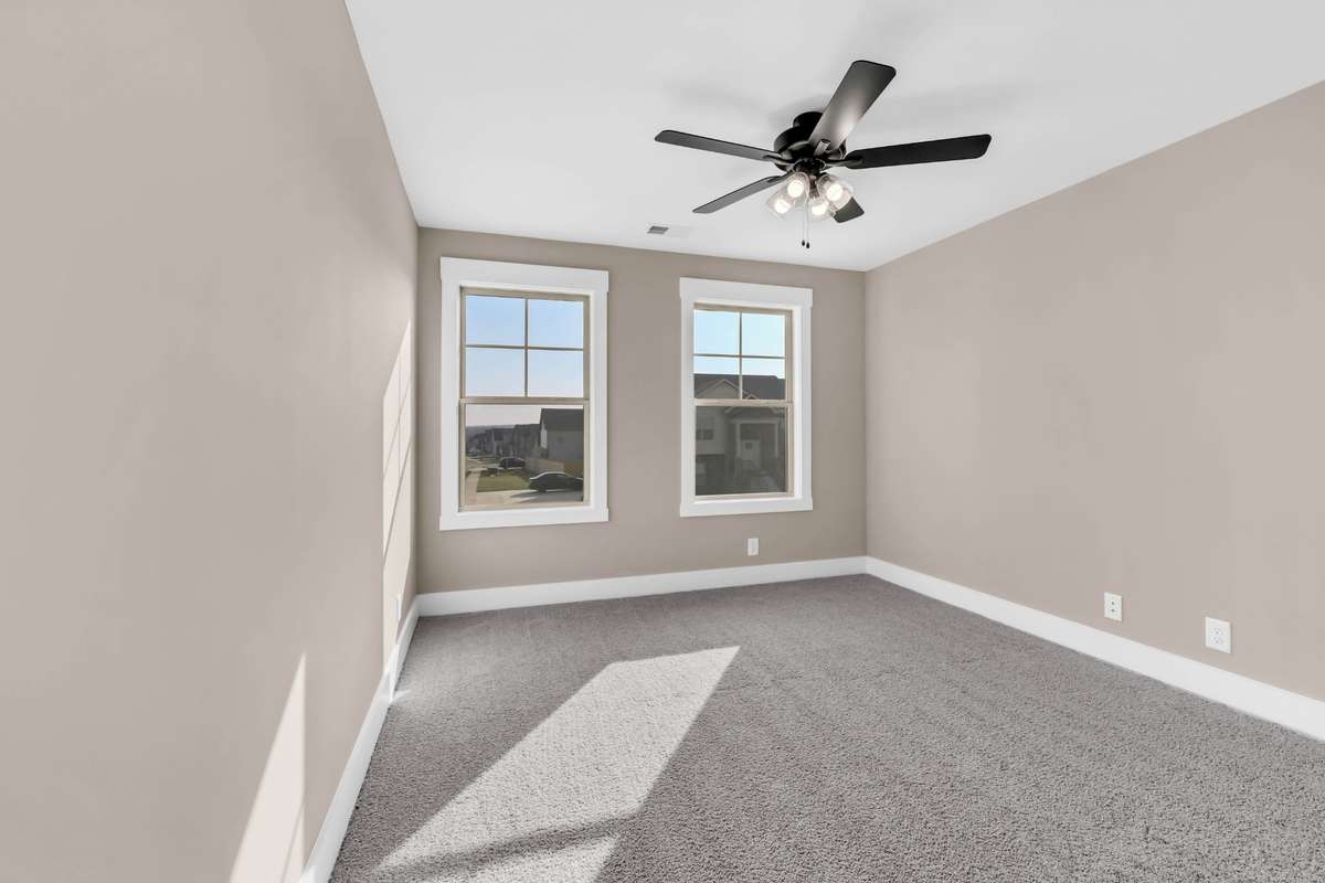 Example photo of a recently completed Brittany floor plan. Colors, selections, and finishes may vary based on availability