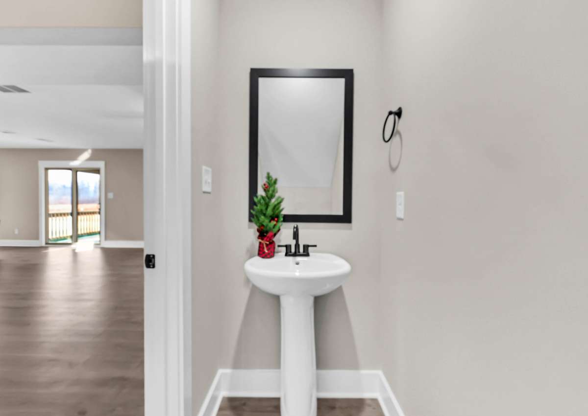 Example photo of a recently completed Brittany floor plan. Colors, selections, and finishes may vary based on availability
