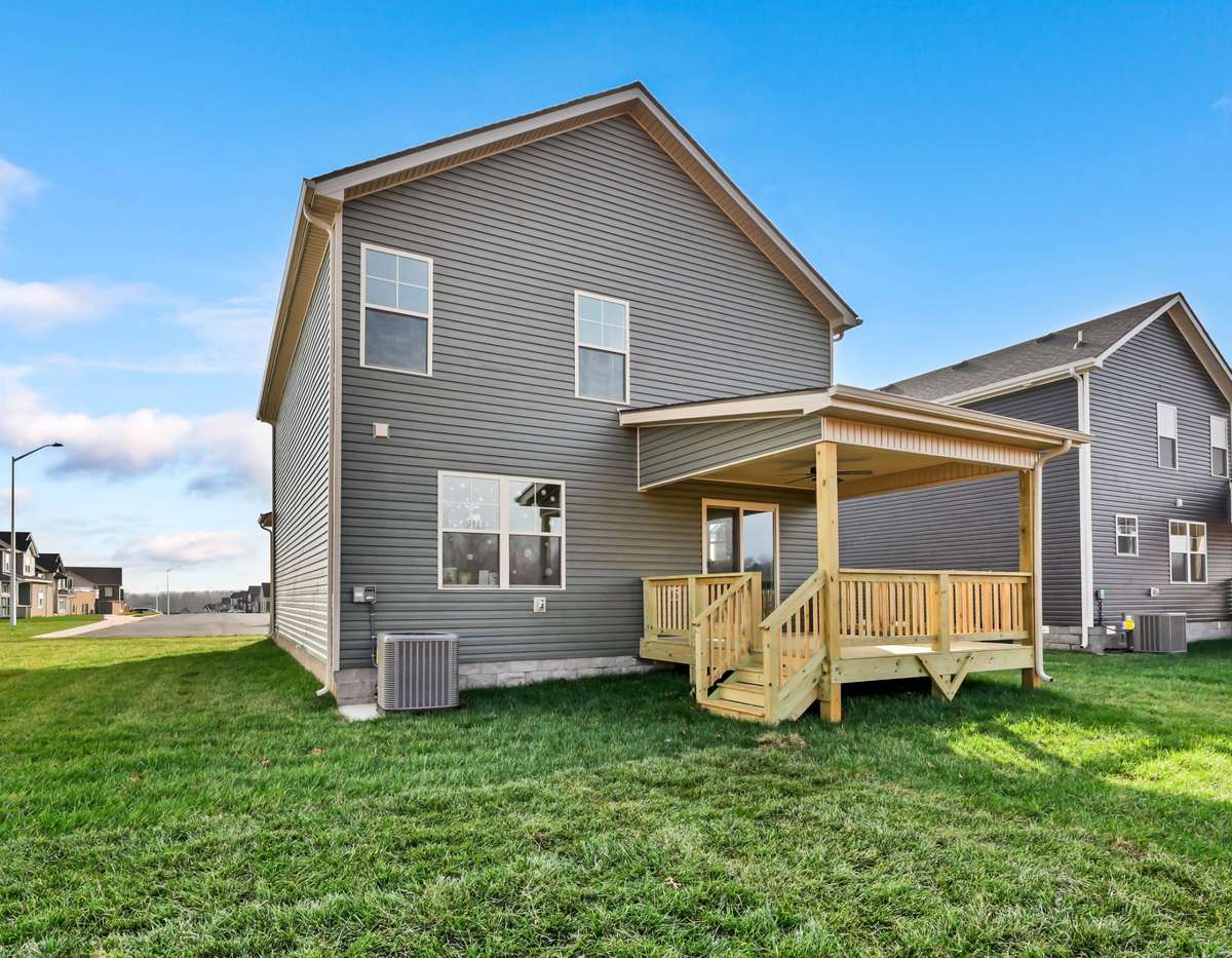 Example photo of a recently completed Brittany floor plan. Colors, selections, and finishes may vary based on availability