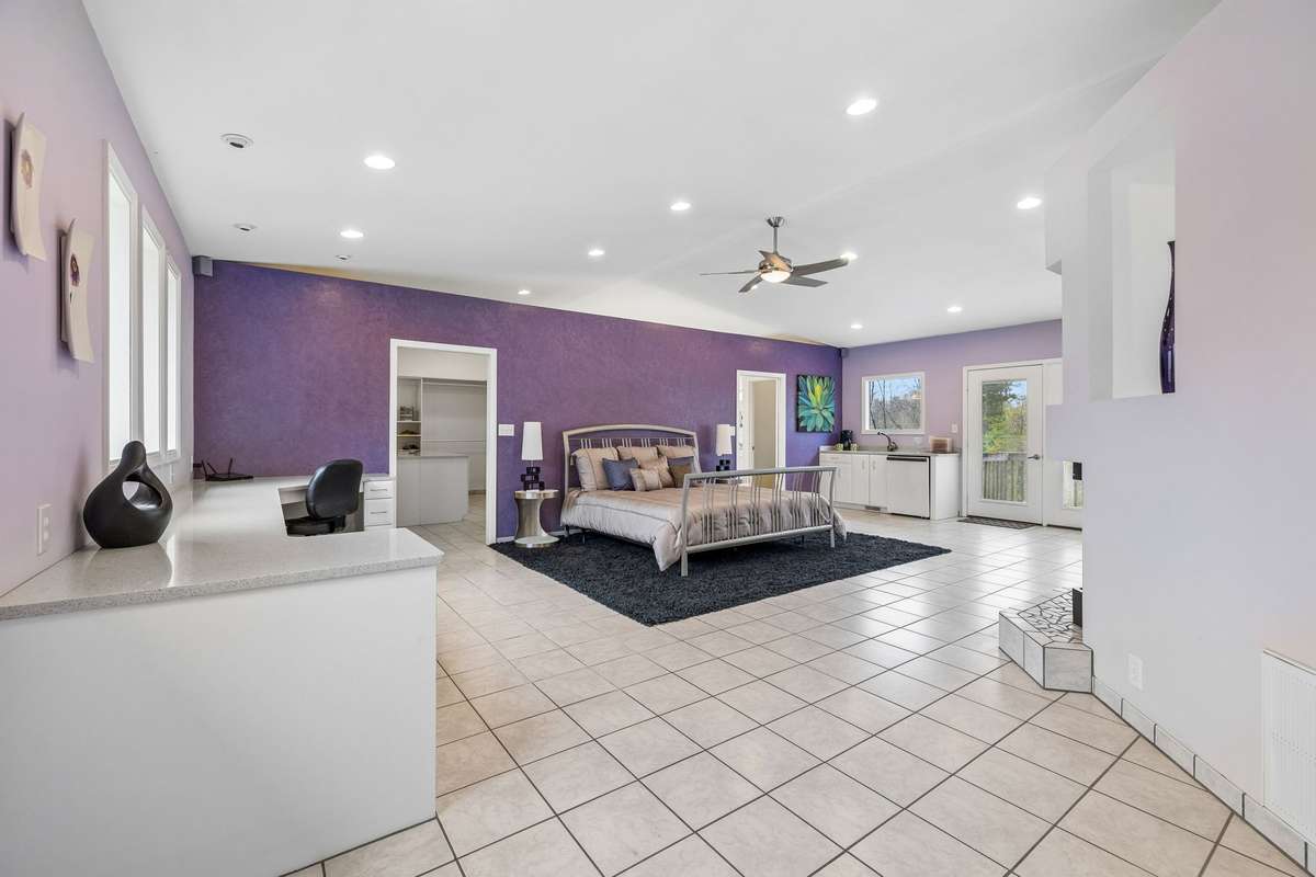 Entering Master bedroom suite
