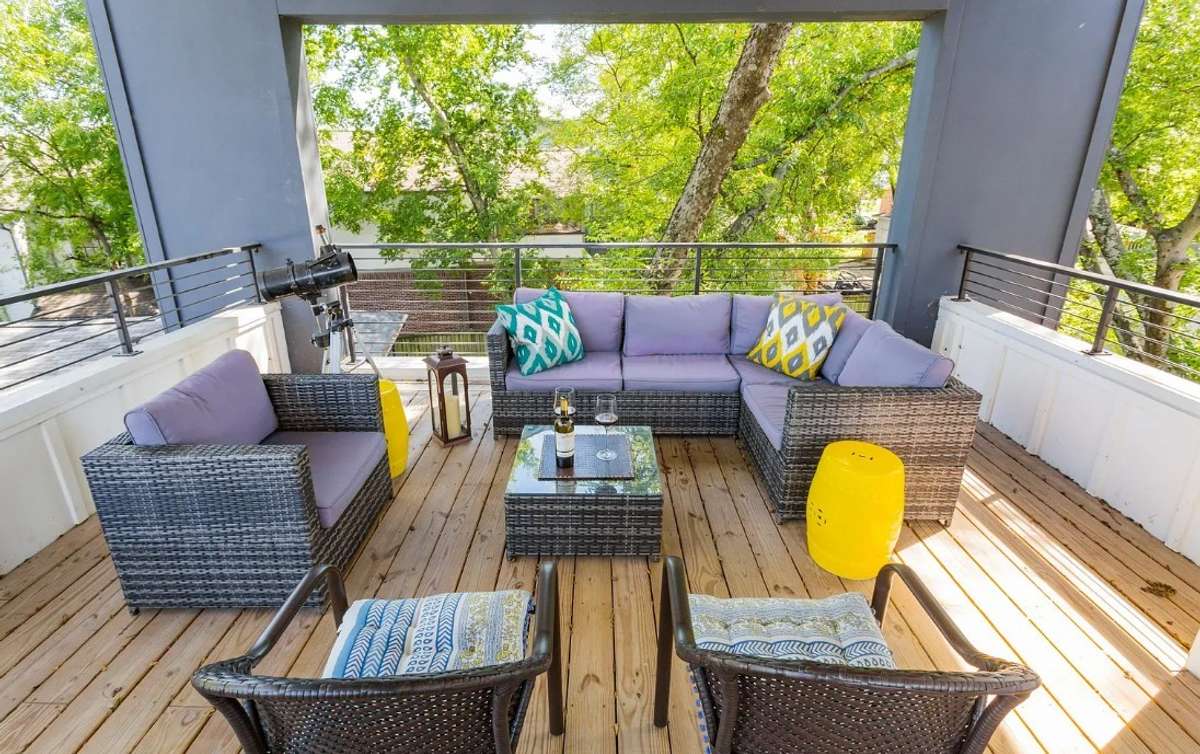 Covered Deck 3rd floor