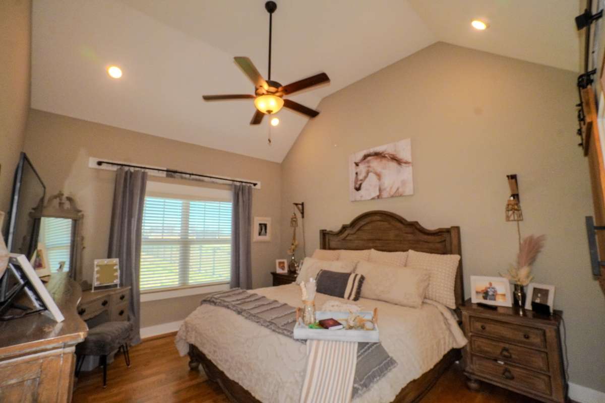 The primary suite will be found on the main level