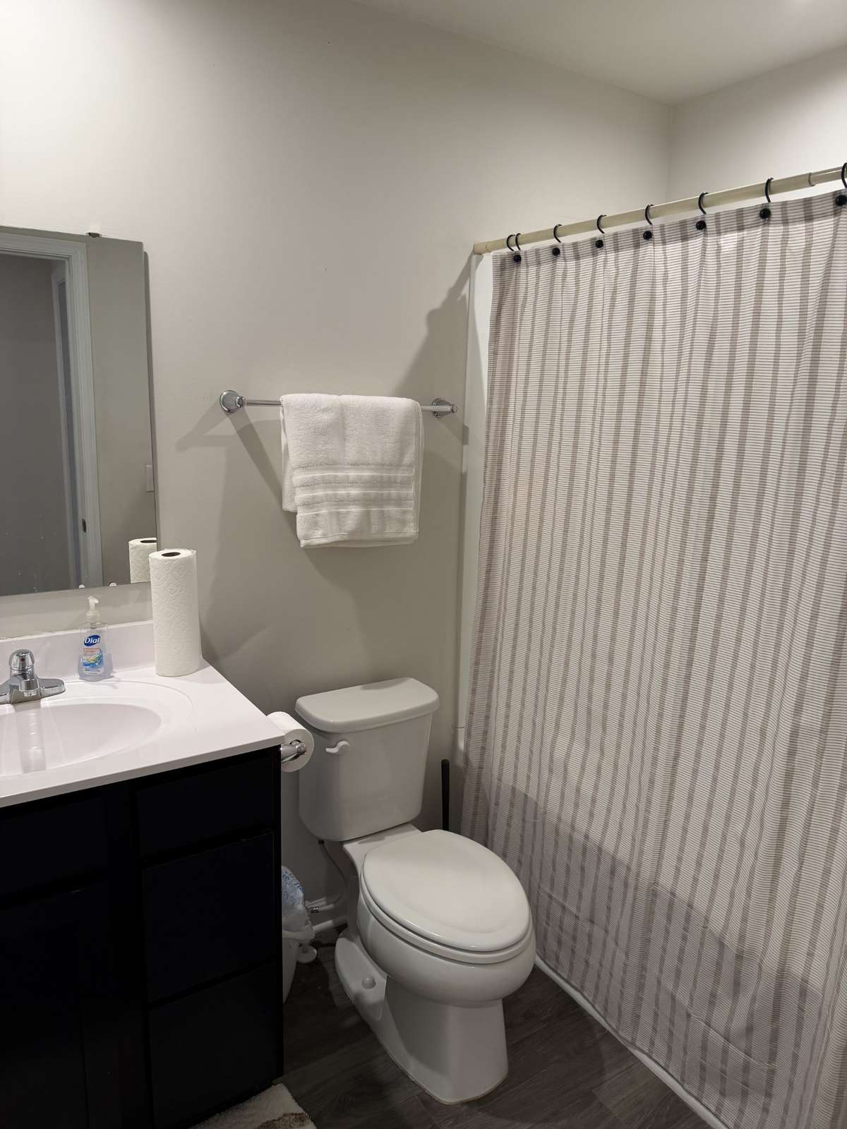 Secondary bathroom