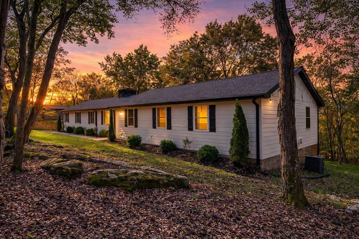 Enjoy a beautiful sunset in the front or back of this home.