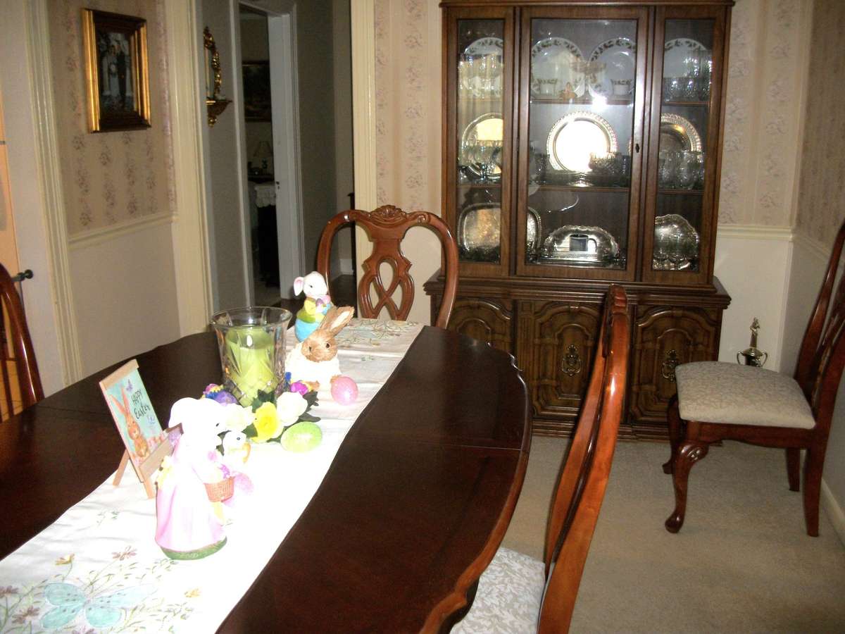 Another view of Formal Dining Room showing size