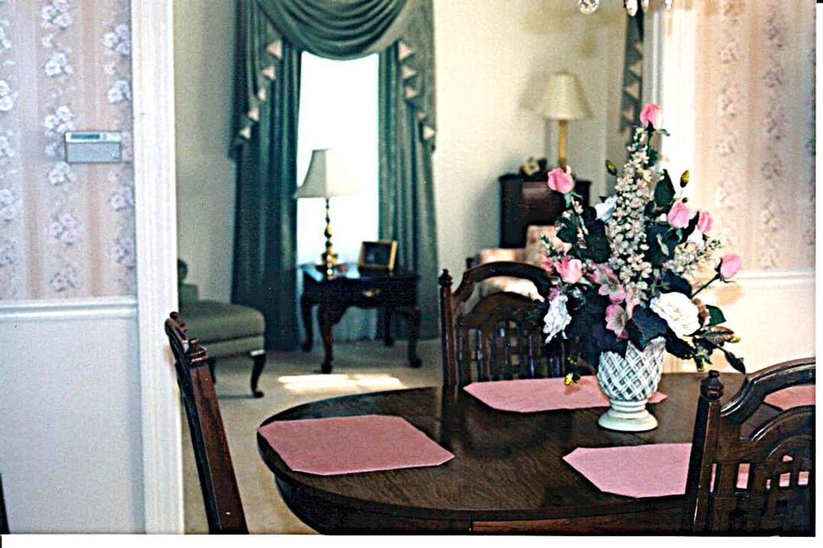 View From Formal Dining Room into Formal Living Room