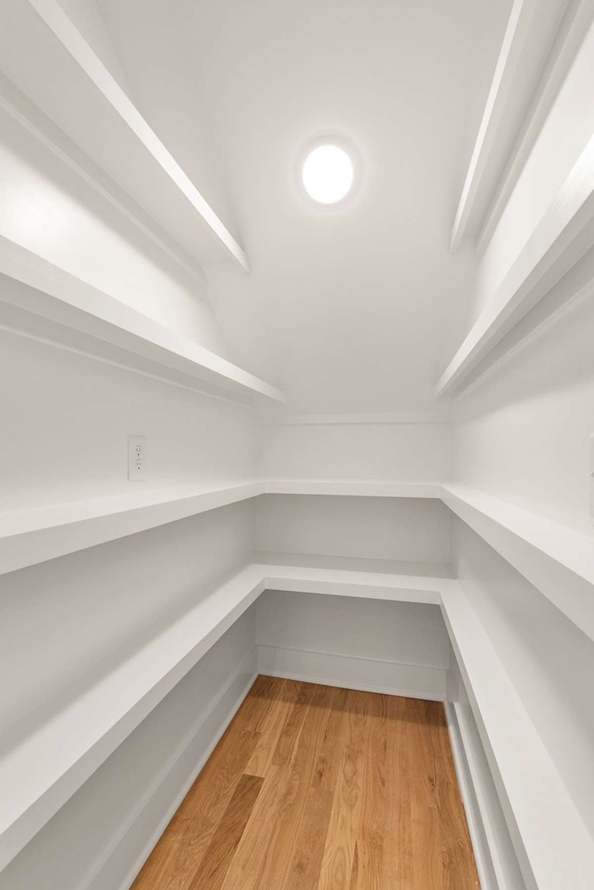 Spacious pantry.