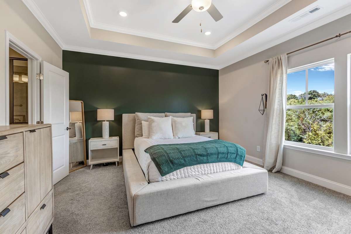primary bedroom suite