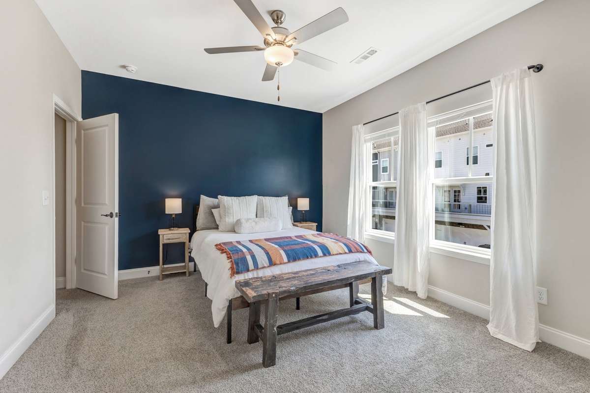 bedroom #2 with private bathroom
